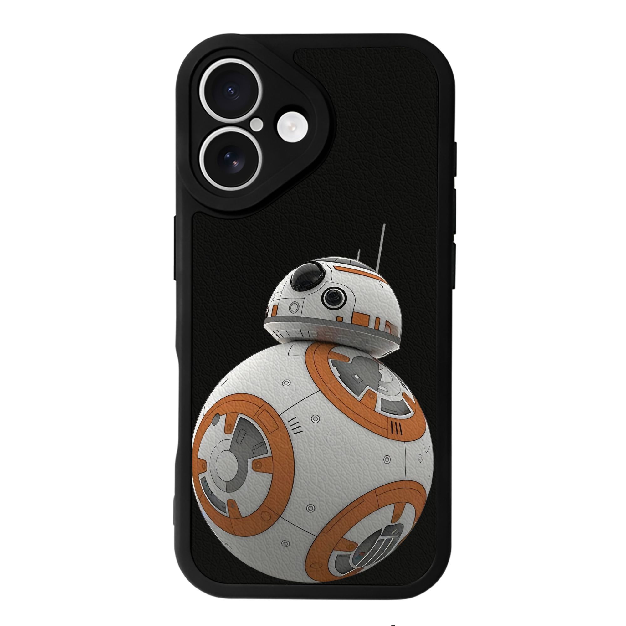 （画像用） スター・ウォーズ Star Wars 【iPhone 16シリーズ対応】シリコンスマホケース（レザー調） 材質：シリコン